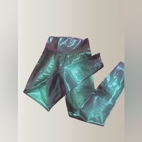 BuffBunny Rebel holographic mood ring leggings - Picture 4 of 9